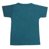 Boys Half Sleeves T-Shirt - Steel Green, Kids, Boys T-Shirts, Chase Value, Chase Value