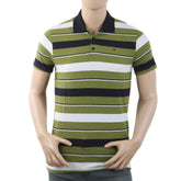 Men's Half Sleeves Polo T-Shirt - Green, Men, T-Shirts And Polos, Chase Value, Chase Value