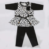 Newborn Girls Full Sleeves Suit - Black, Kids, NB Girls Sets And Suits, Chase Value, Chase Value