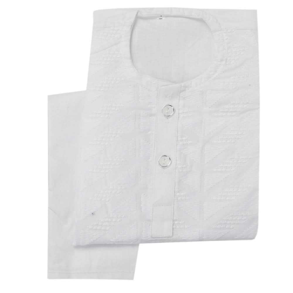 Newborn Boys Shalwar Suit - White, Kids, Newborn Boys Shalwar Suits, Chase Value, Chase Value