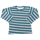 Boys Yarn Dyed Full Sleeves T-Shirt - Multi, Kids, Boys T-Shirts, Chase Value, Chase Value