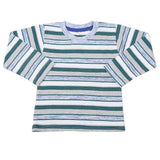 Boys Yarn Dyed Full Sleeves T-Shirt - Multi, Kids, Boys T-Shirts, Chase Value, Chase Value