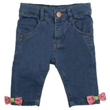 Newborn Girls Denim Pant - Light Blue, Kids, Newborn Girls Shorts Skirts And Pants, Chase Value, Chase Value
