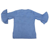 Girls Embroidered Denim Kurti - Blue, Kids, Girls Kurti, Chase Value, Chase Value
