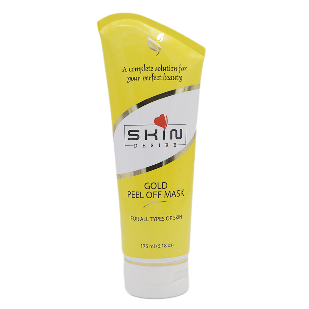 SKIN Desire Gold Peel Of Mask 175ml - Gold Peel Off Mask, Beauty & Personal Care, Scrubs, Chase Value, Chase Value