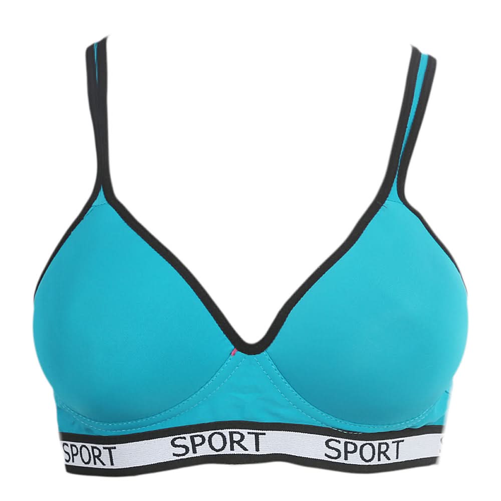 Women's Sports Bra - Sea Green, Women, Bras, Chase Value, Chase Value