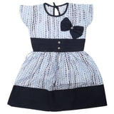 Girls Cotton Frock - Navy Blue, Kids, Girls Frocks, Chase Value, Chase Value