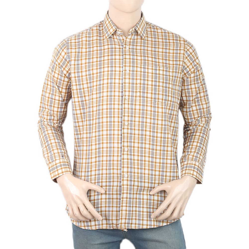Men's Formal Shirt - Brown, Men, Shirts, Chase Value, Chase Value
