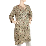 Mahnoor Printed Un-Stitched 1pcs Cotton Kurti - 01, Women, Unstitched Kurti, United Textiles, Chase Value