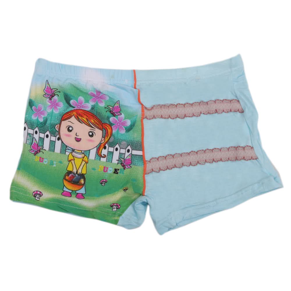 Girls Boxer #01 (RS261) - Blue, Kids, Panties And Briefs, Chase Value, Chase Value