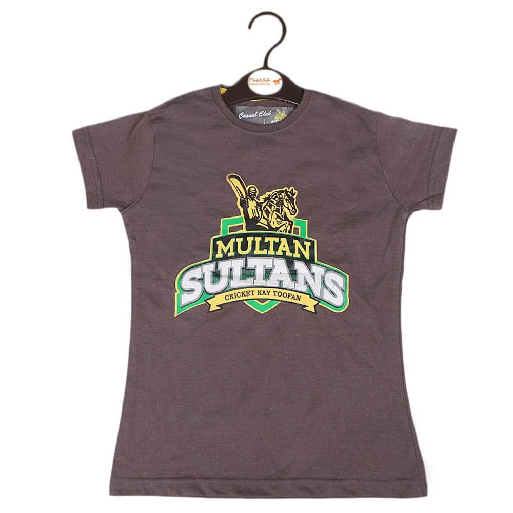 Multan Sultan T-Shirt For Boys - Grey, Kids, Boys T-Shirts, Chase Value, Chase Value