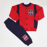 Boys Full Sleeves Suit - Red, Kids, Boys Sets And Suits, Chase Value, Chase Value