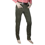 Mens Zara Men Fancy Cotton Chino Pant - Olive Green, Men, Casual Pants And Jeans, Chase Value, Chase Value