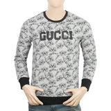 Men's Fleece Sweatshirt - Grey, Men's Sweater & Sweat Shirts, Chase Value, Chase Value