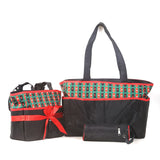 Newborn Maternity 3 Piece Baby Bag - Black & Red, Kids, Maternity Bag (Diaper Bag), Chase Value, Chase Value