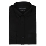 Men's Full Sleeves Formal Chambry Shirt - Black, Men, Shirts, Chase Value, Chase Value