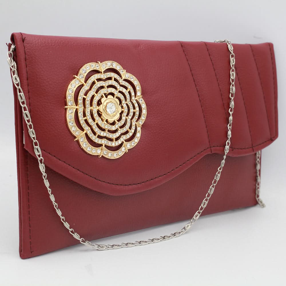 Women's Clutch 1989 - Maroon, Women, Clutches, Chase Value, Chase Value