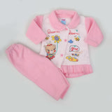 Newborn Girl Full Sleeves Polar Suit 5365 - Pink, Kids, NB Girls Sets And Suits, Chase Value, Chase Value