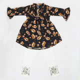 Girls Full Sleeves Tights Suit - Navy Blue, Kids, Girls Sets And Suits, Chase Value, Chase Value