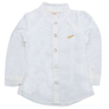 Girls Full Sleeves Shirt - White, Kids, Tops, Chase Value, Chase Value