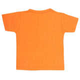 Boys Half Sleeves T-Shirt - Orange, Kids, Boys T-Shirts, Chase Value, Chase Value