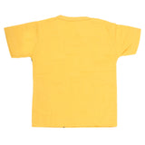 Boys Half Sleeves T-Shirt - Yellow, Kids, Boys T-Shirts, Chase Value, Chase Value