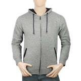 Men's Fleece Zip Jacket - Dark Grey, Men, Jackets and Hoodies, Chase Value, Chase Value