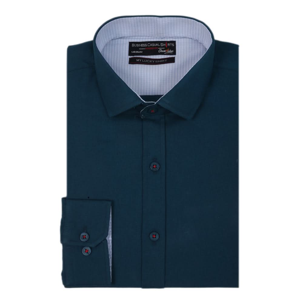 Men's Business Casual Shirt - Light Blue, Men, Shirts, Chase Value, Chase Value