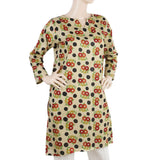 Mahnoor Printed Un-Stitched 1pcs Cotton Kurti - 07, Women, Unstitched Kurti, United Textiles, Chase Value
