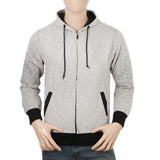 Men's Fleece Zip Jacket - Light Grey, Men, Jackets and Hoodies, Chase Value, Chase Value