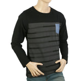 Men’s Full Slevees T-Shirt - Black, Men's T-Shirts & Polos, Chase Value, Chase Value