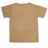 Boys Half Sleeves T-Shirt - Khaki, Kids, Boys T-Shirts, Chase Value, Chase Value