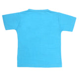 Boys Half Sleeves T-Shirt - Blue, Kids, Boys T-Shirts, Chase Value, Chase Value