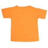 Boys Half Sleeves T-Shirt - Orange, Kids, Boys T-Shirts, Chase Value, Chase Value