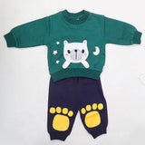 Newborn Boy Full Sleeves Suit 5126 - Green, Kids, NB Boys Sets And Suits, Chase Value, Chase Value