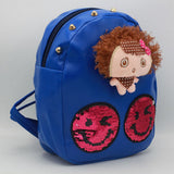 Girls Backpack 7572-A - Royal Blue, Kids, School And Laptop Bags, Chase Value, Chase Value