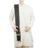 Men's Acrylic Shawl - Black, Men, Shawls & Mufflers, Chase Value, Chase Value