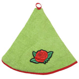 Hanging Round Towel 22x22 - Green, Home & Lifestyle, Kitchen Towels, Chase Value, Chase Value