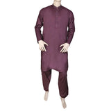 Mashriq Embroidered Shalwar Kameez For Men - Maroon, Men, Shalwar Kameez, Chase Value, Chase Value
