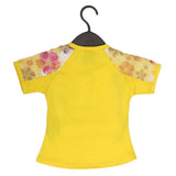 Girls Half Sleeve Fancy T-Shirt - Yellow, Kids, Girls T-Shirts, Chase Value, Chase Value