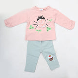 Newborn Girl Full Sleeves Suit 5114 - Light Pink, Kids, NB Girls Sets And Suits, Chase Value, Chase Value
