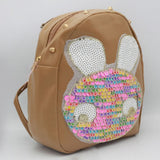 Girls Backpack 7572C - Beige, Kids, Kids Bags, Chase Value, Chase Value