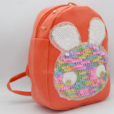 Girls Backpack 7572C - Orange, Kids, Kids Bags, Chase Value, Chase Value