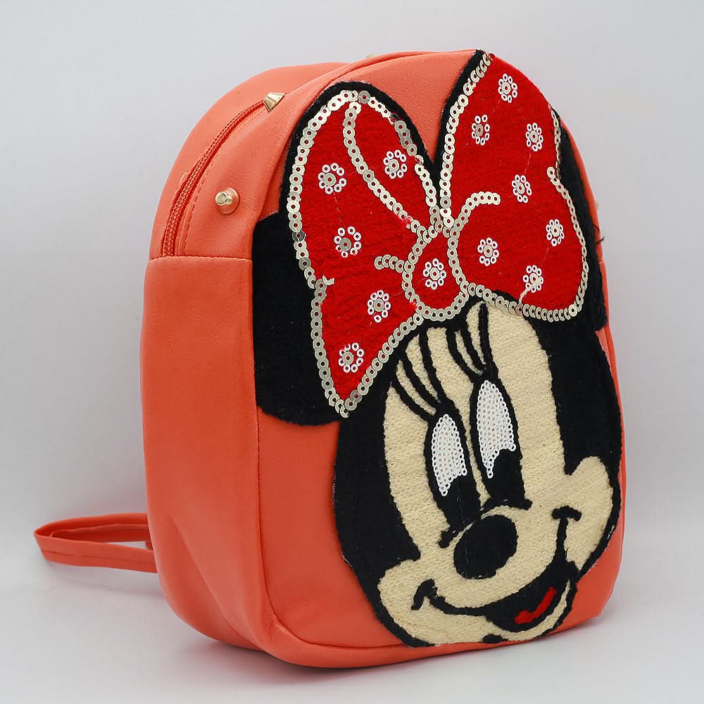 Girls Backpack 7572B - Orange, Kids, Kids Bags, Chase Value, Chase Value