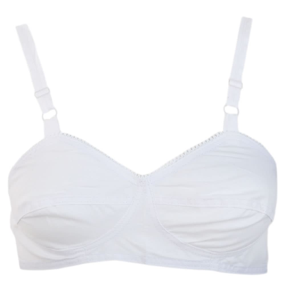 Women's Cotton Bra - White, Women, Bras, Chase Value, Chase Value