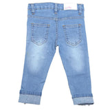 Girls Denim Pant - Blue, Kids, Pants And Capri, Chase Value, Chase Value
