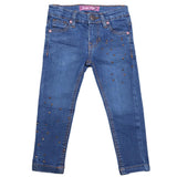 Girls Denim Pant - Blue, Kids, Pants And Capri, Chase Value, Chase Value