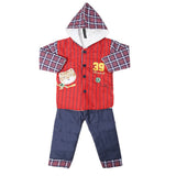 Boys Full Sleeves Suit - Red, Kids, Boys Sets And Suits, Chase Value, Chase Value