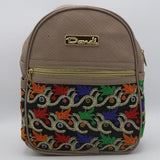 Girls Backpack (ZH 231) Beige, Kids, School And Laptop Bags, Chase Value, Chase Value