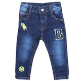 Newborn Boys Denim Pant - Dark Blue, Kids, NB Boys Shorts And Pants, Chase Value, Chase Value